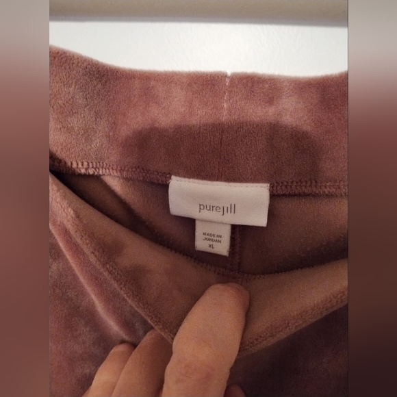 JJill velour tunic and pants set - Picture 5 of 6